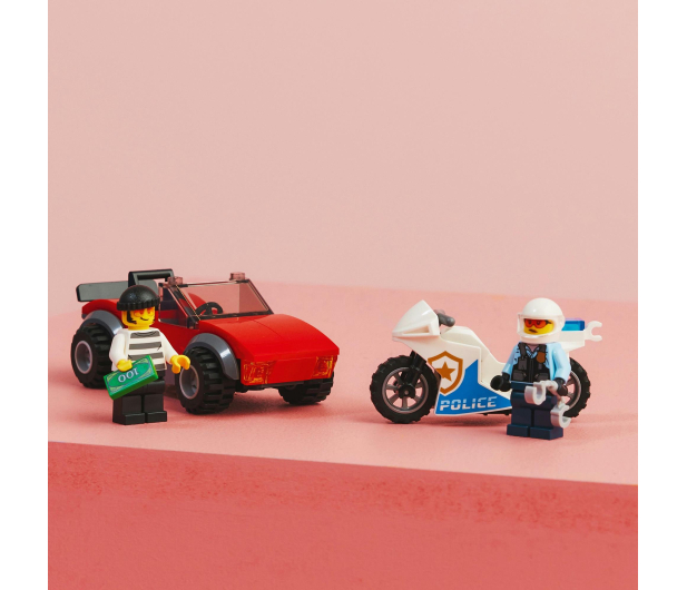 LEGO City 60392 Motocykl policyjny – pościg za samochodem - 1091248 - zdjęcie 6